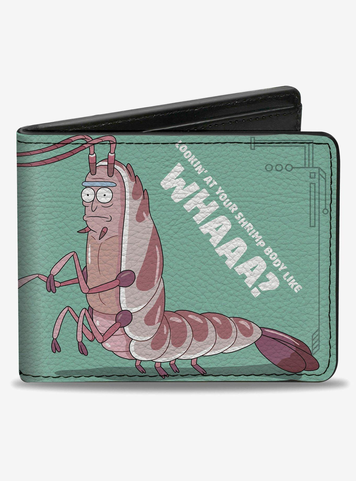 Rick and Morty: Billetera bifold Cuerpo de camarón