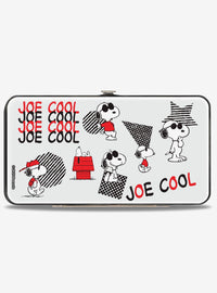 Billetera con bisagra Peanuts Snoopy Joe Cool