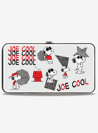 Billetera con bisagra Peanuts Snoopy Joe Cool