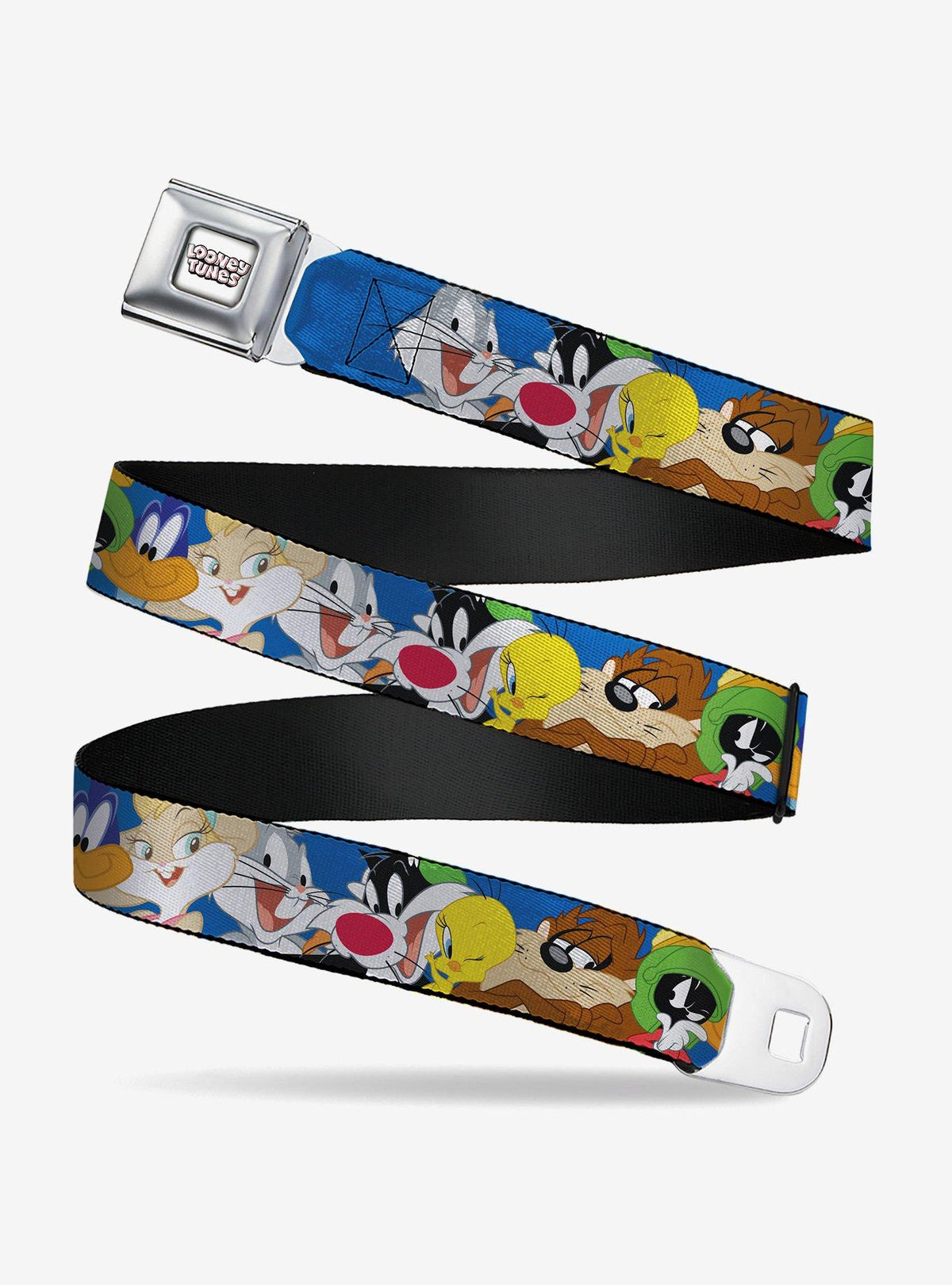Cinturón juvenil Looney Tunes con siete rostros