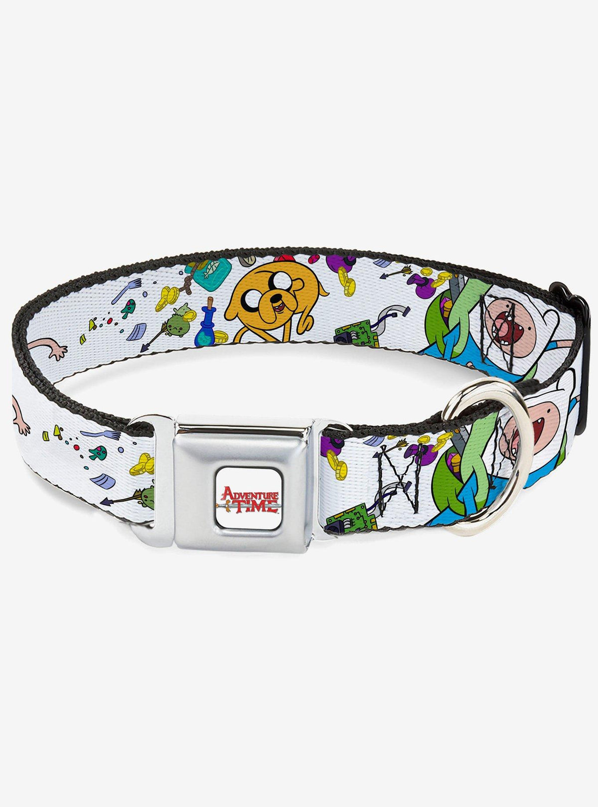 Collar para perro Adventure Time con hebilla tipo cinturón · Space Store