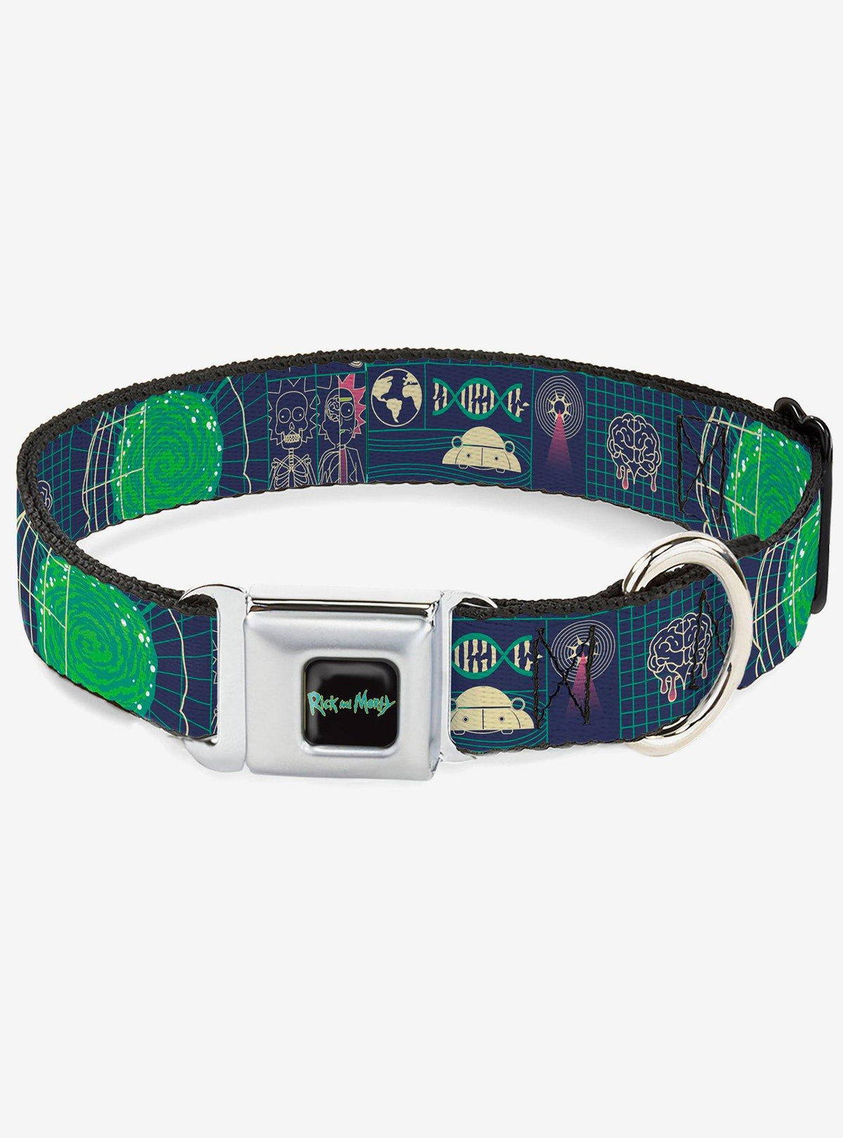 Collar para perro Rick and Morty con hebilla de cinturón