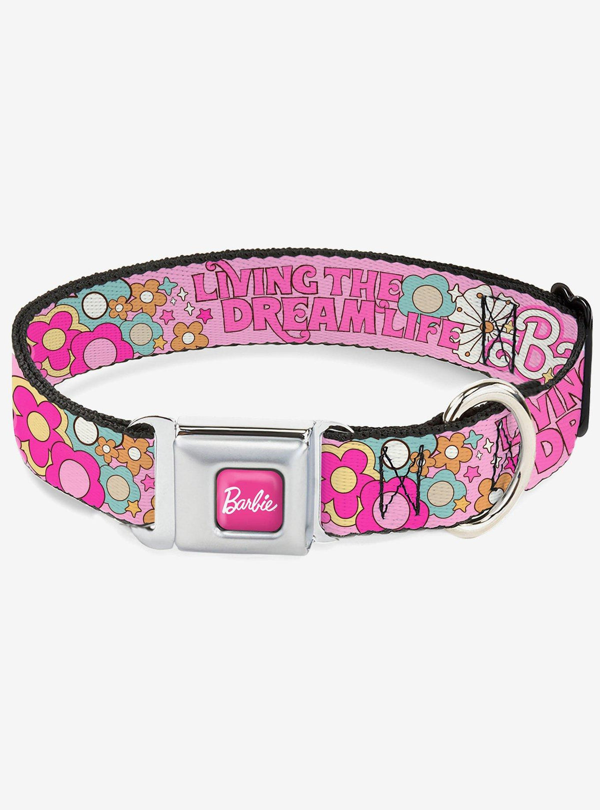 Collar para perro Barbie con hebilla tipo cinturón