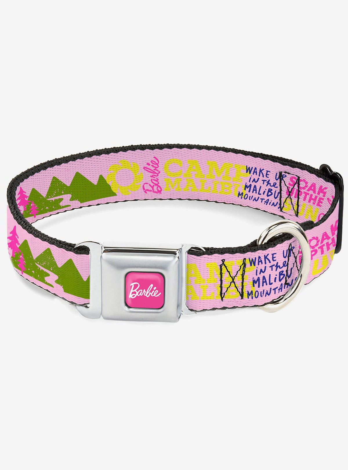 Collar para perro Barbie Camp Malibu, frases e íconos