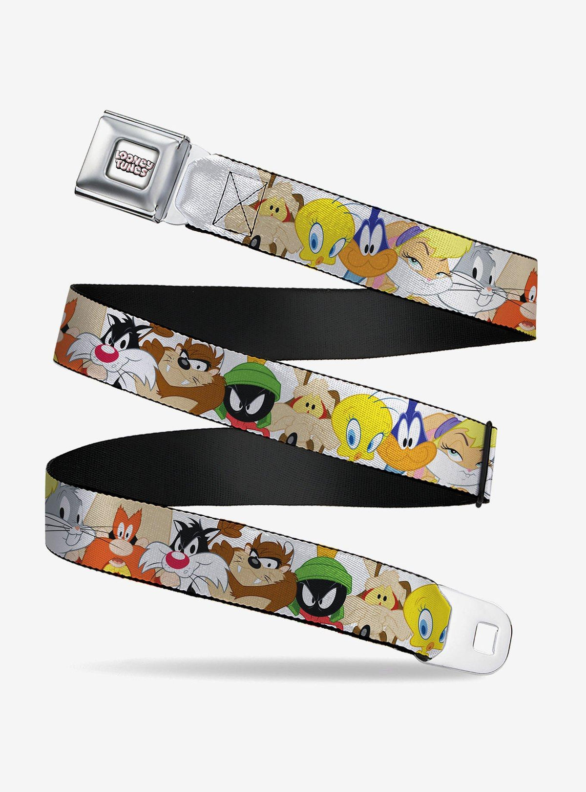 Cinturón Looney Tunes con 9 rostros