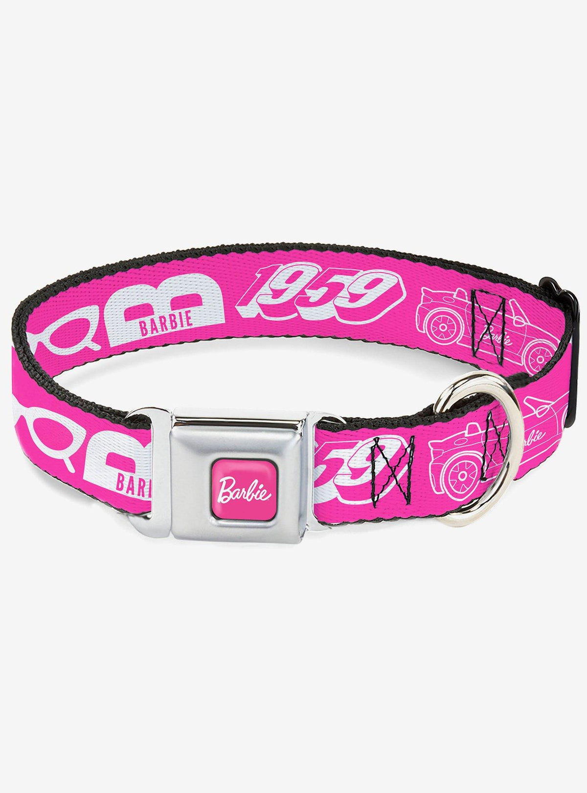 Collar para perro Barbie con hebilla de cinturón