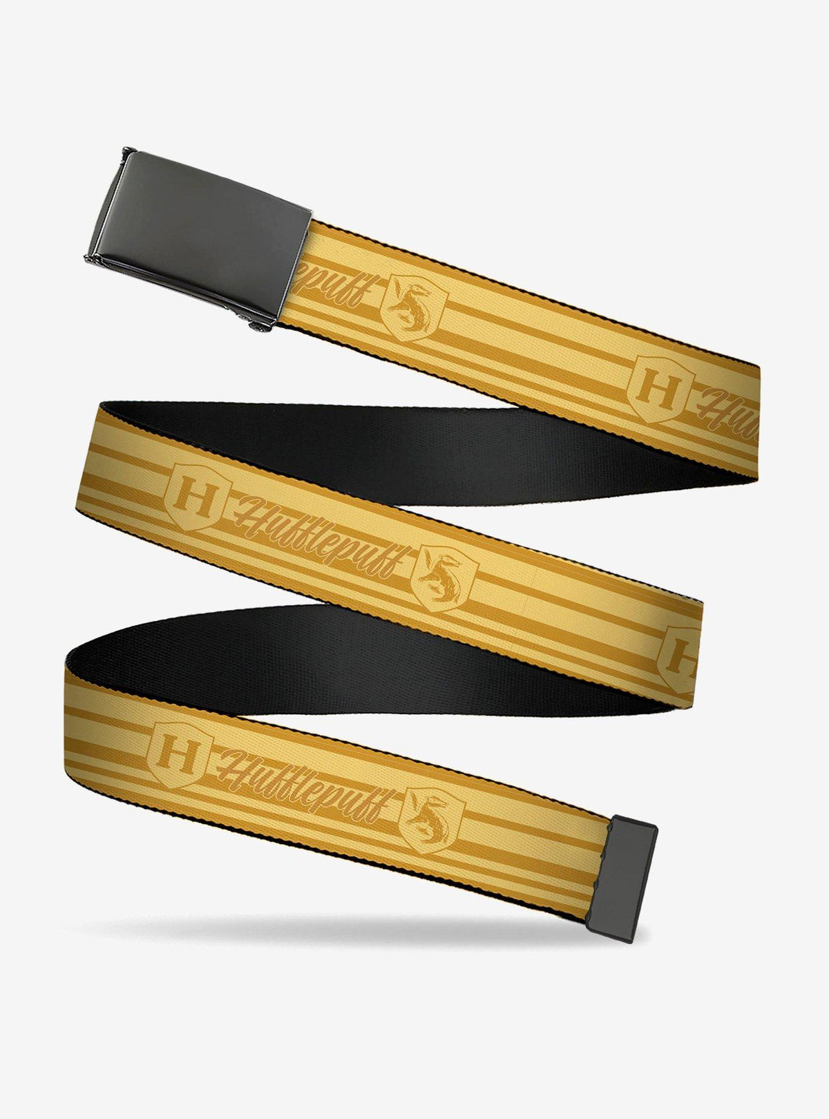 Cinturón Harry Potter Hufflepuff con íconos