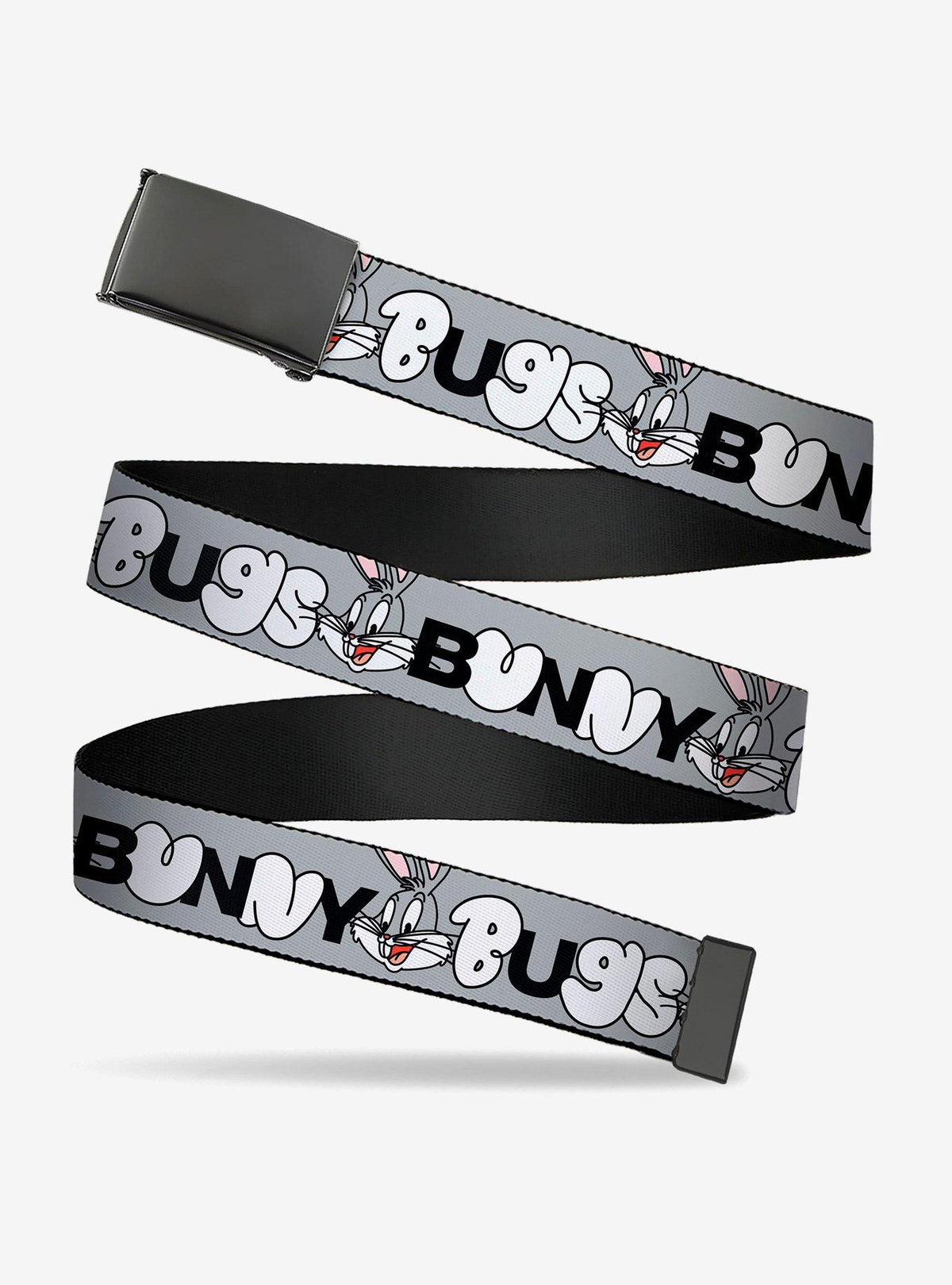 Cinturón Looney Tunes de Bugs Bunny con hebilla metálica