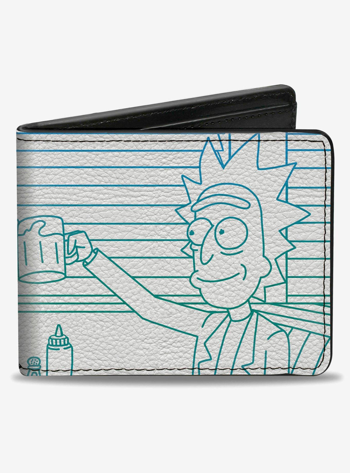 Billetera bifold Space Beth de Rick and Morty