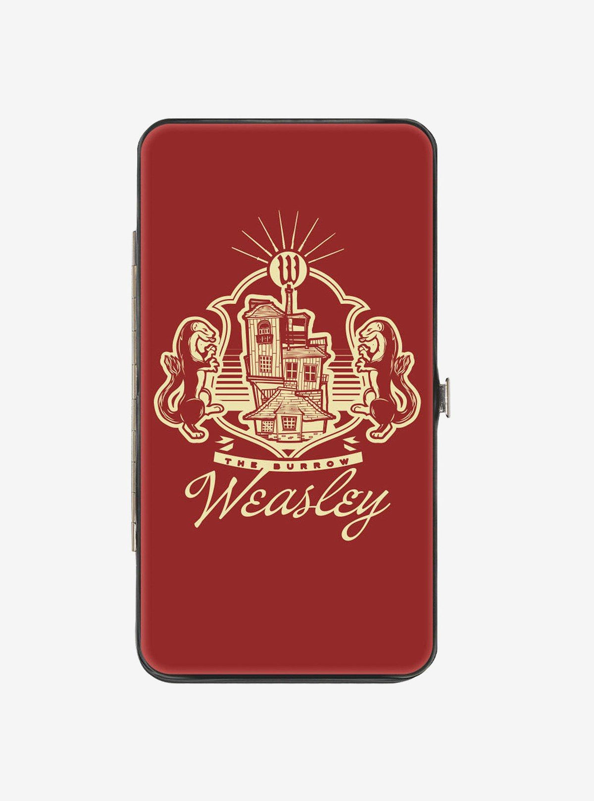 Billetera Harry Potter La Madriguera y escudo Weasley