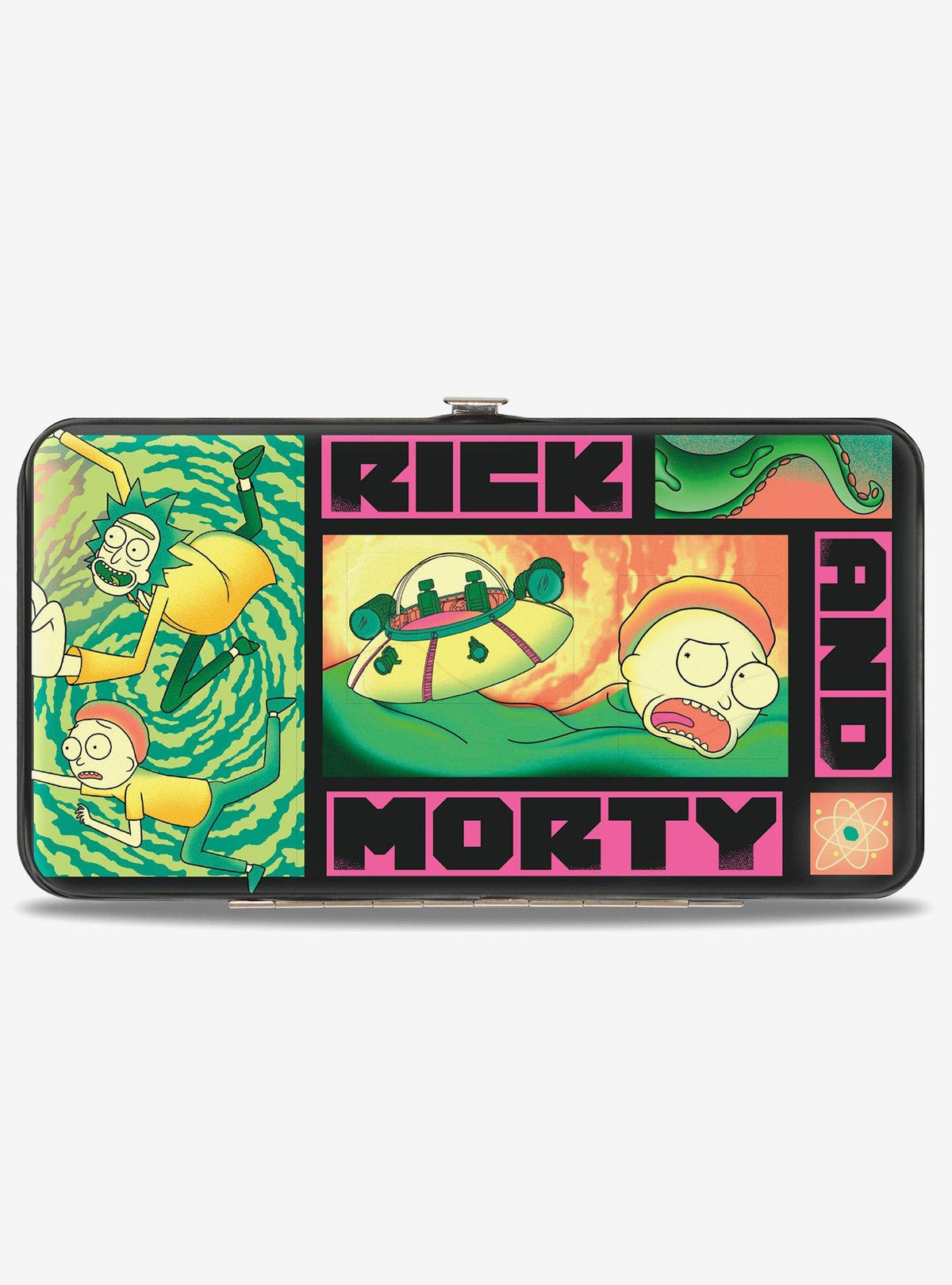 Billetera plegable Rick and Morty con escenas
