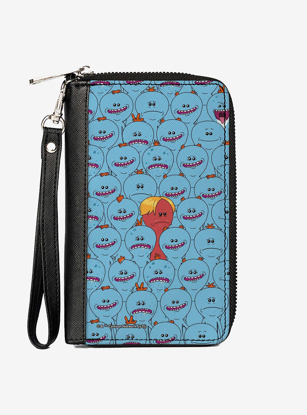 Billetera Rick and Morty Mr. Meeseeks y Kirkland Meeseeks
