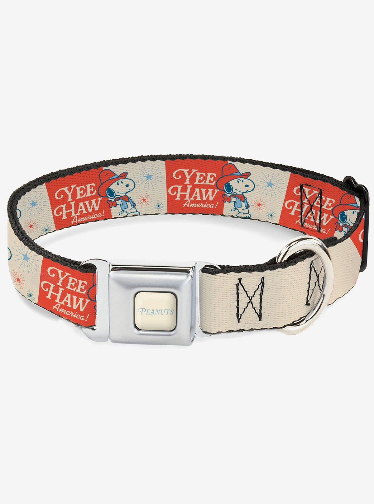Collar para perro Snoopy Yee Haw America con hebilla