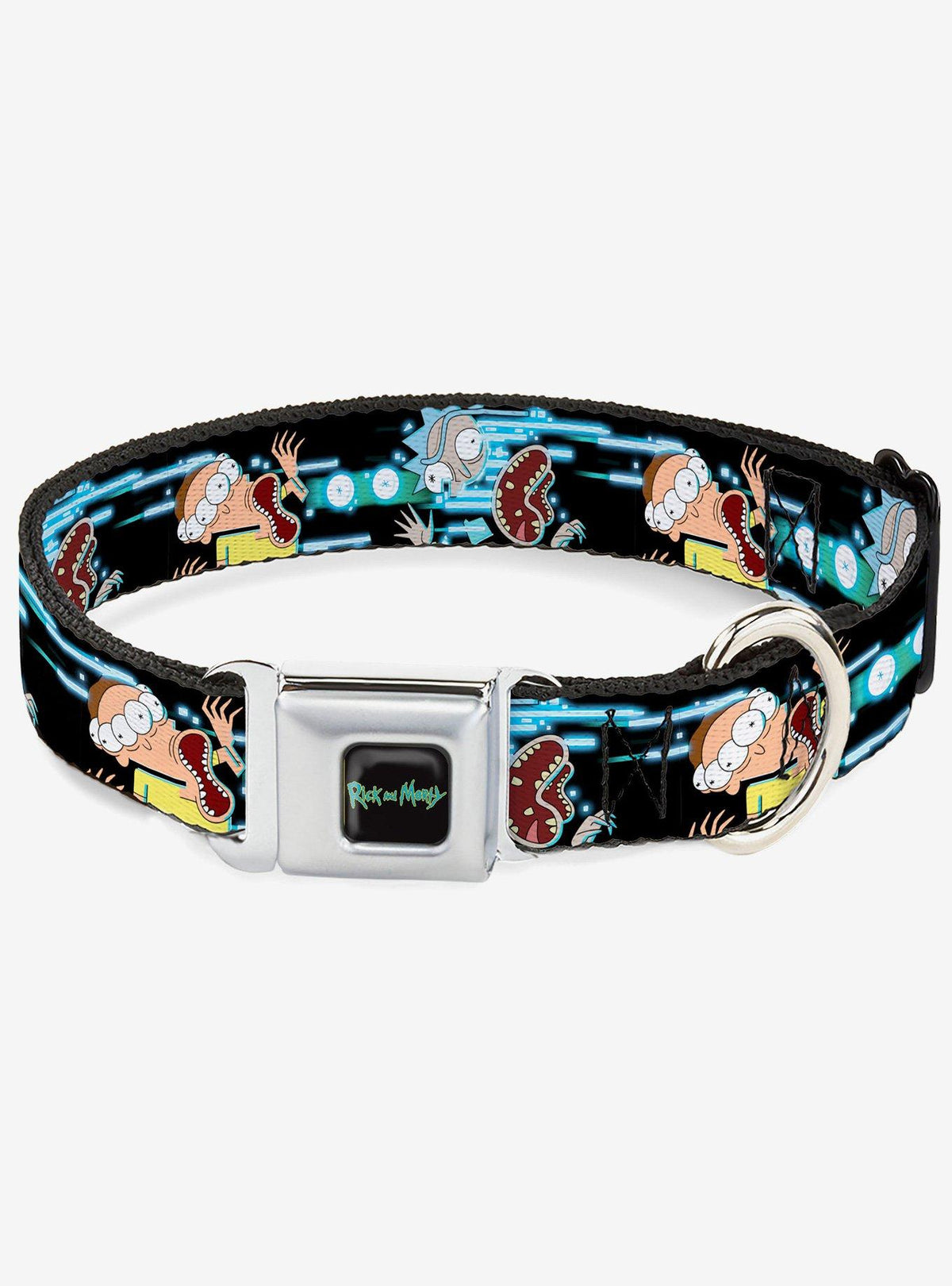 Collar para perro Rick and Morty con hebilla tipo cinturón