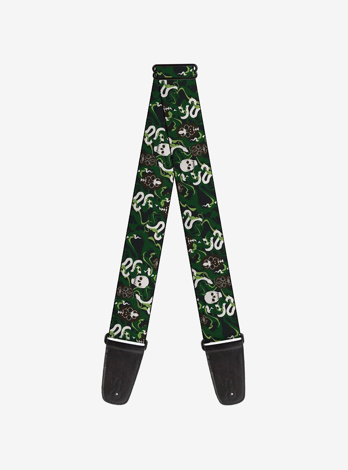 Correa de guitarra Harry Potter Slytherin camuflaje