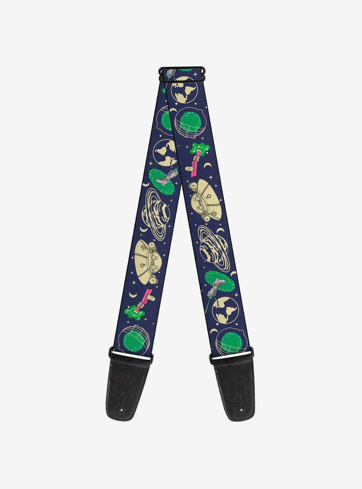 Correa para guitarra Rick and Morty Portal Space Icons