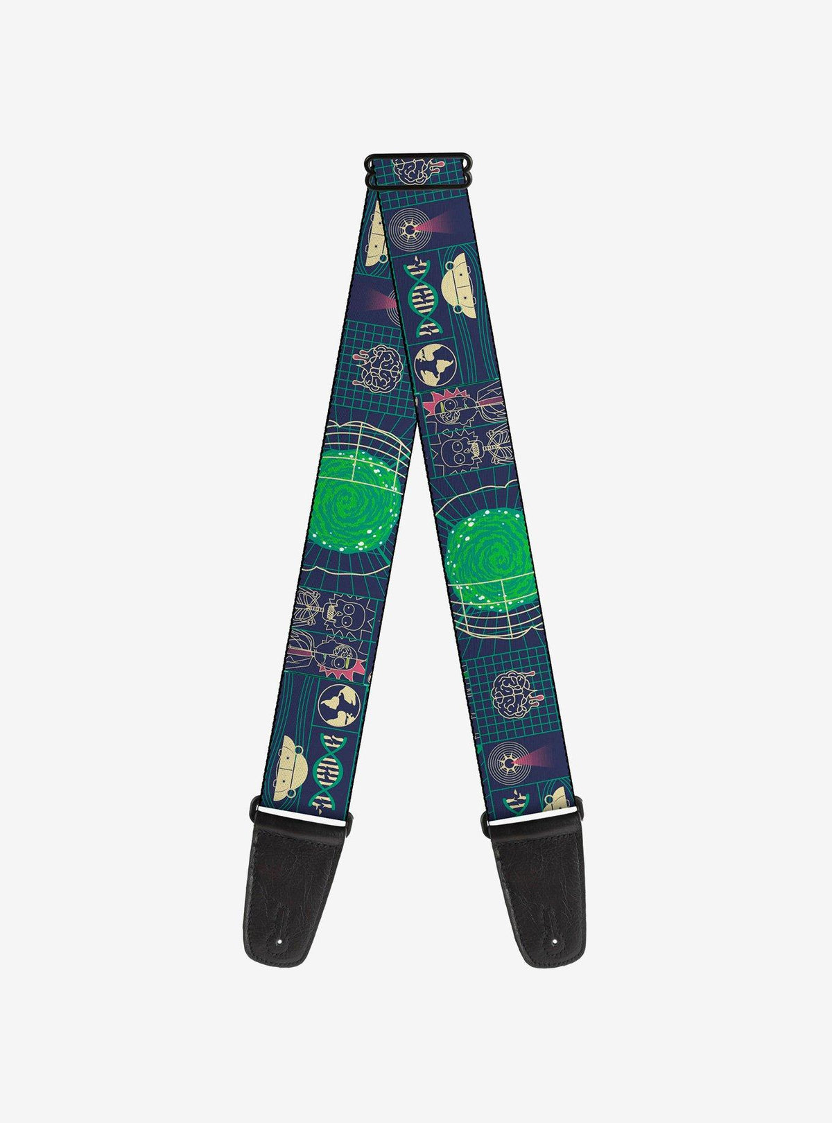 Correa para guitarra Rick and Morty: portales dimensionales