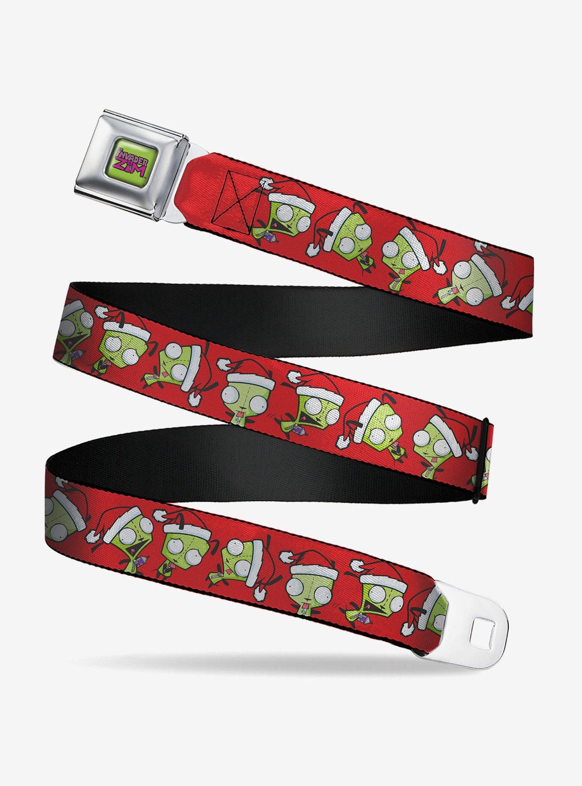 Cinturón Invader Zim: GIR en pose de Santa