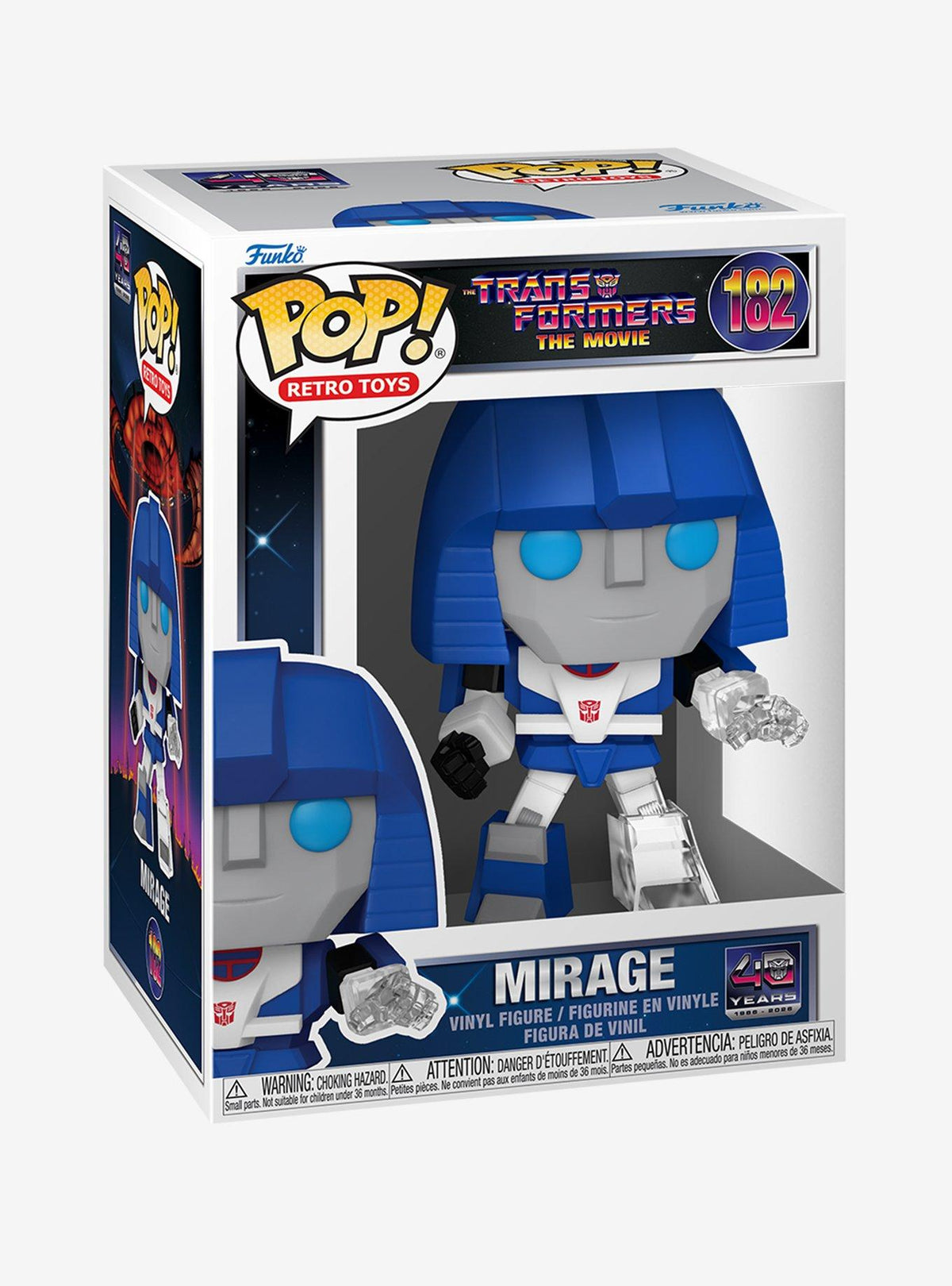 Figura Funko Pop! Retro Toys Mirage de Transformers