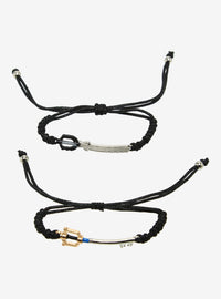 Set de pulseras de cordón Kingdom Hearts Sora y Riku