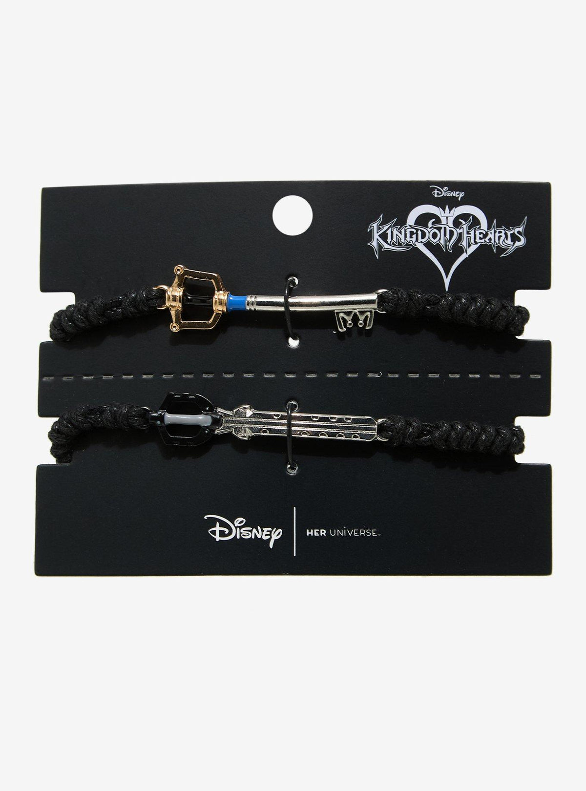 Set de pulseras de cordón Kingdom Hearts Sora y Riku