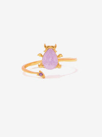 Anillo ajustable dorado de Pain - Hercules