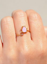Anillo ajustable dorado de Pain - Hercules