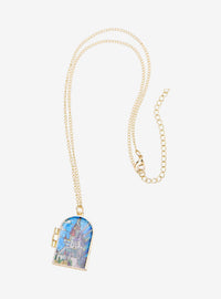 Collar relicario magnético Beauty and the Beast