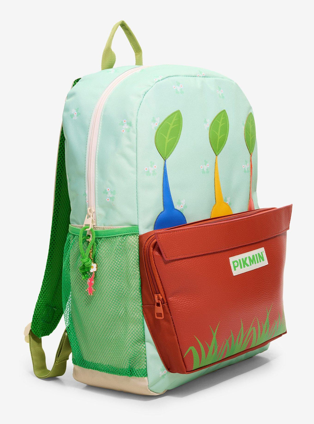 Mochila Pikmin con diseño de maceta