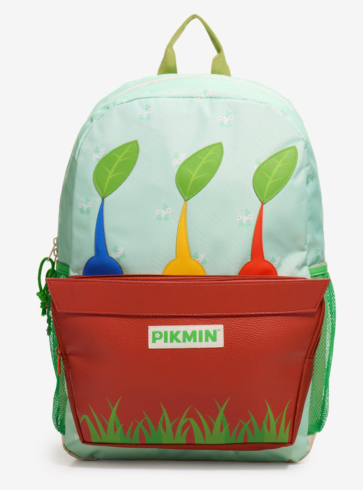 Mochila Pikmin con diseño de maceta