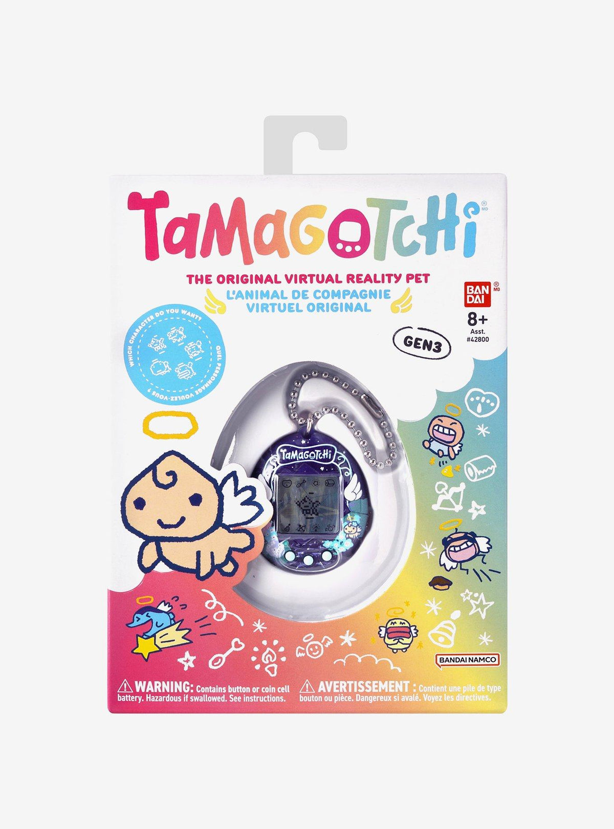 Tamagotchi Angel Night Garden Mascota Virtual Original