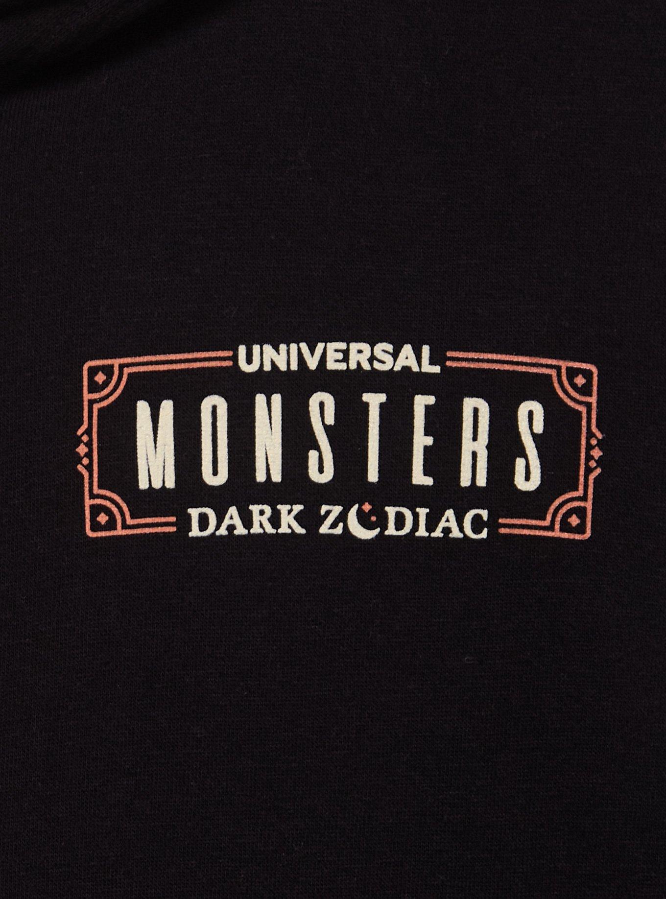 Polerón con cierre Universal Monsters Dark Zodiac