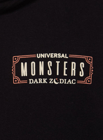 Polerón con cierre Universal Monsters Dark Zodiac