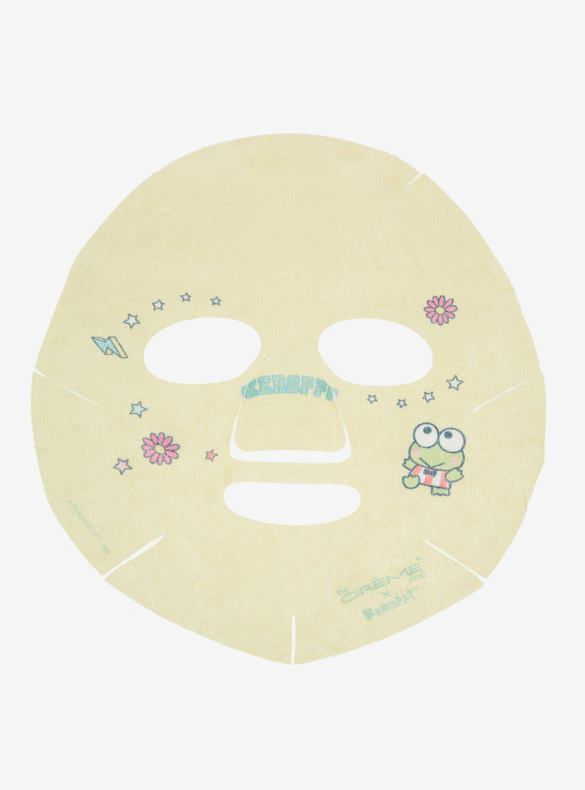 Mascarilla facial en lámina Keroppi de Sanrio