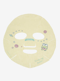 Mascarilla facial en lámina Keroppi de Sanrio
