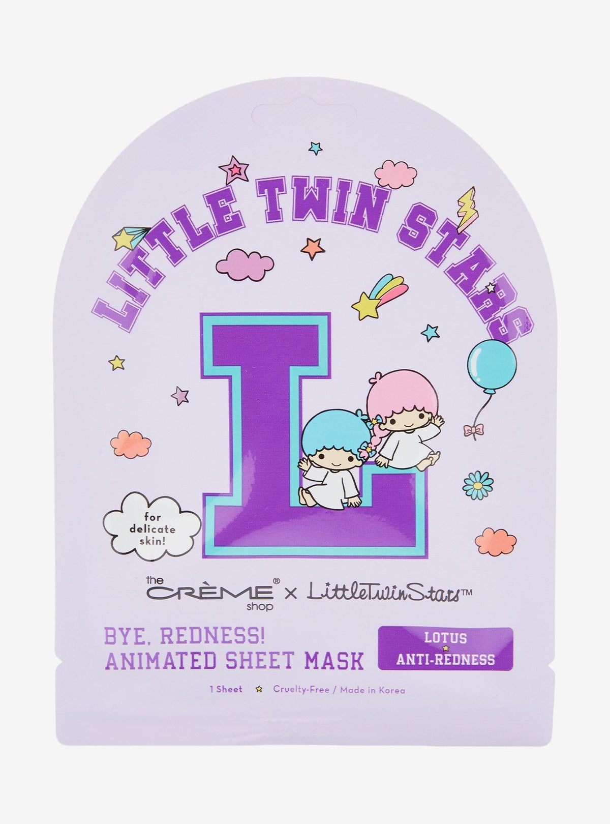 Mascarilla facial Little Twin Stars x The Crème Shop