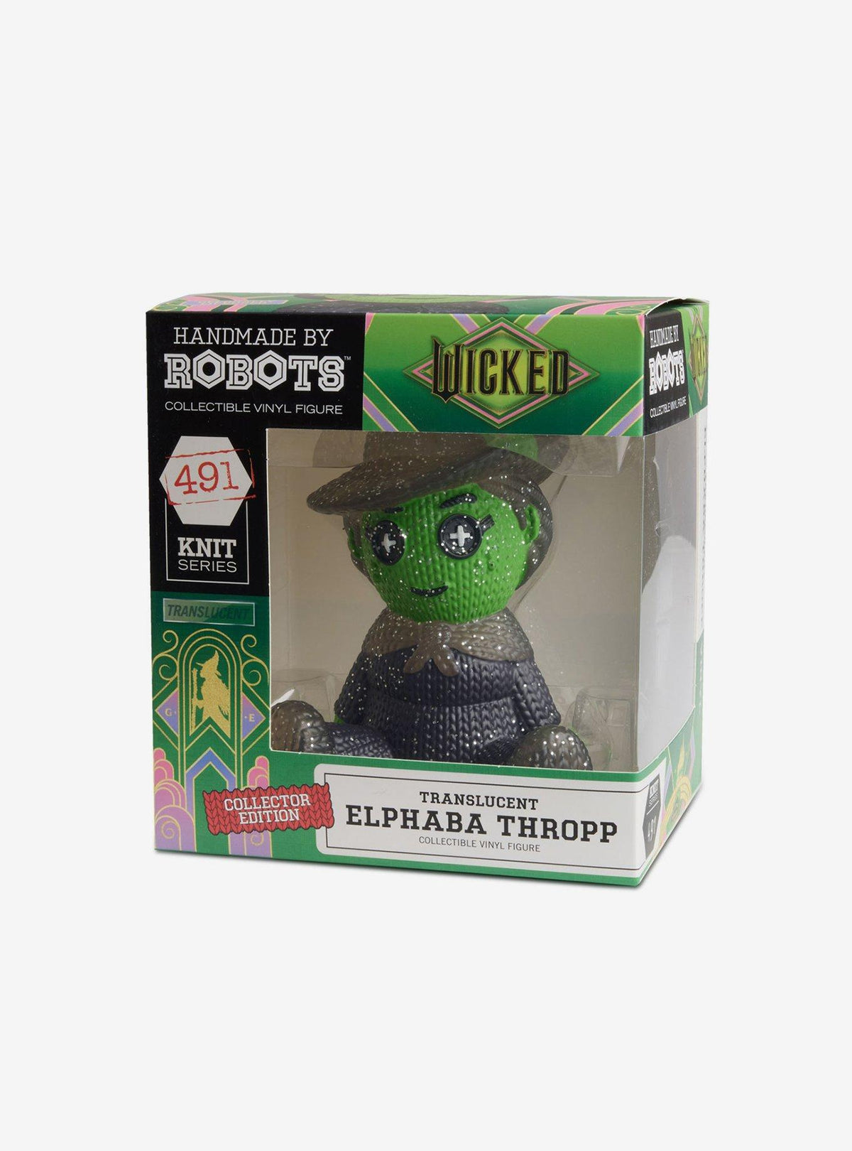 Figura de vinilo Elphaba de Wicked translúcida