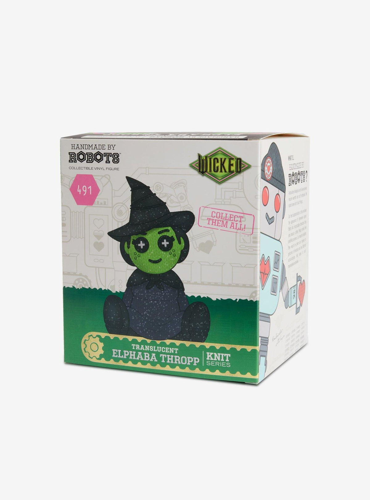Figura de vinilo Elphaba de Wicked translúcida