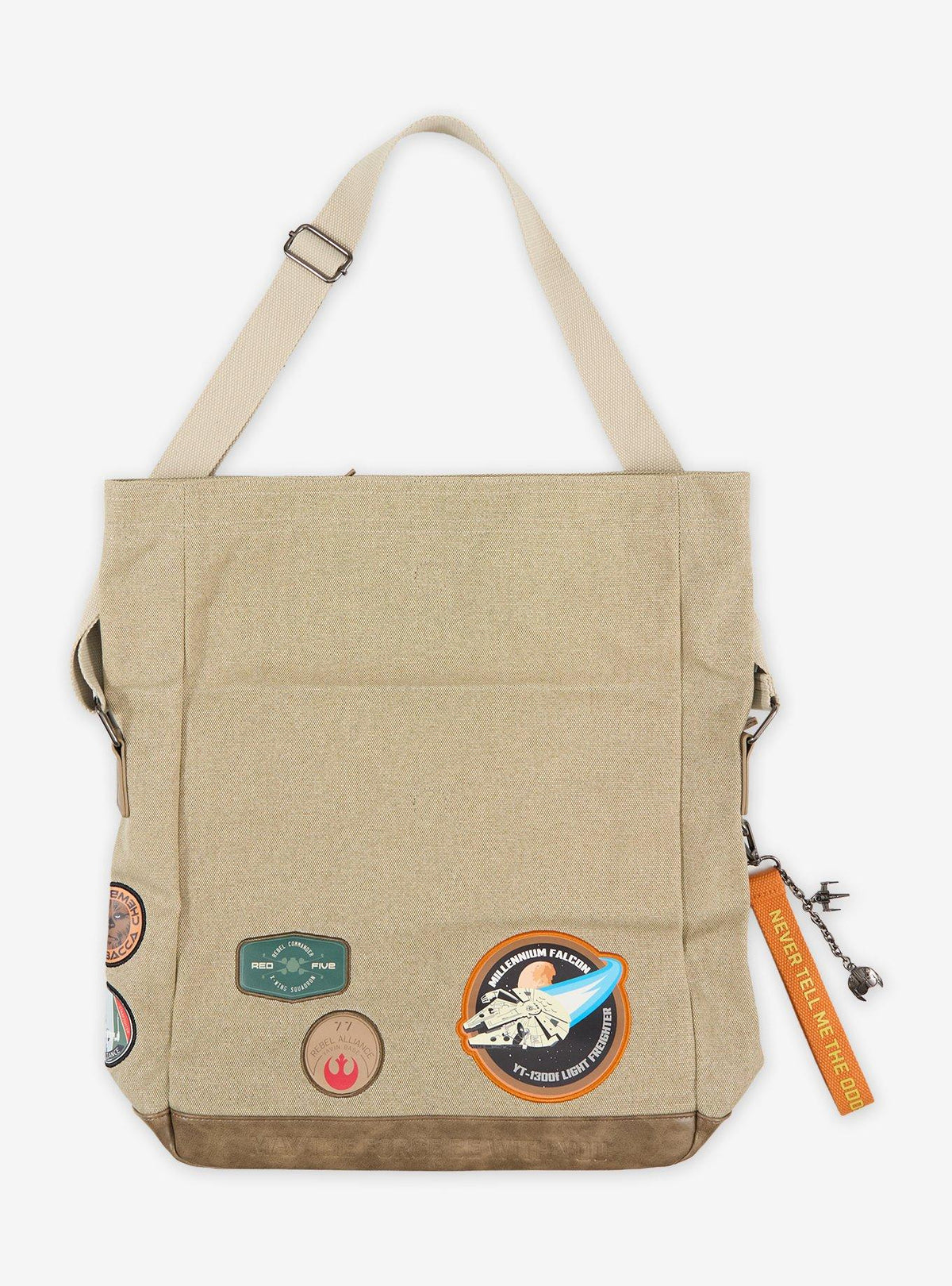 Bolso bandolera Star Wars con parches bordados