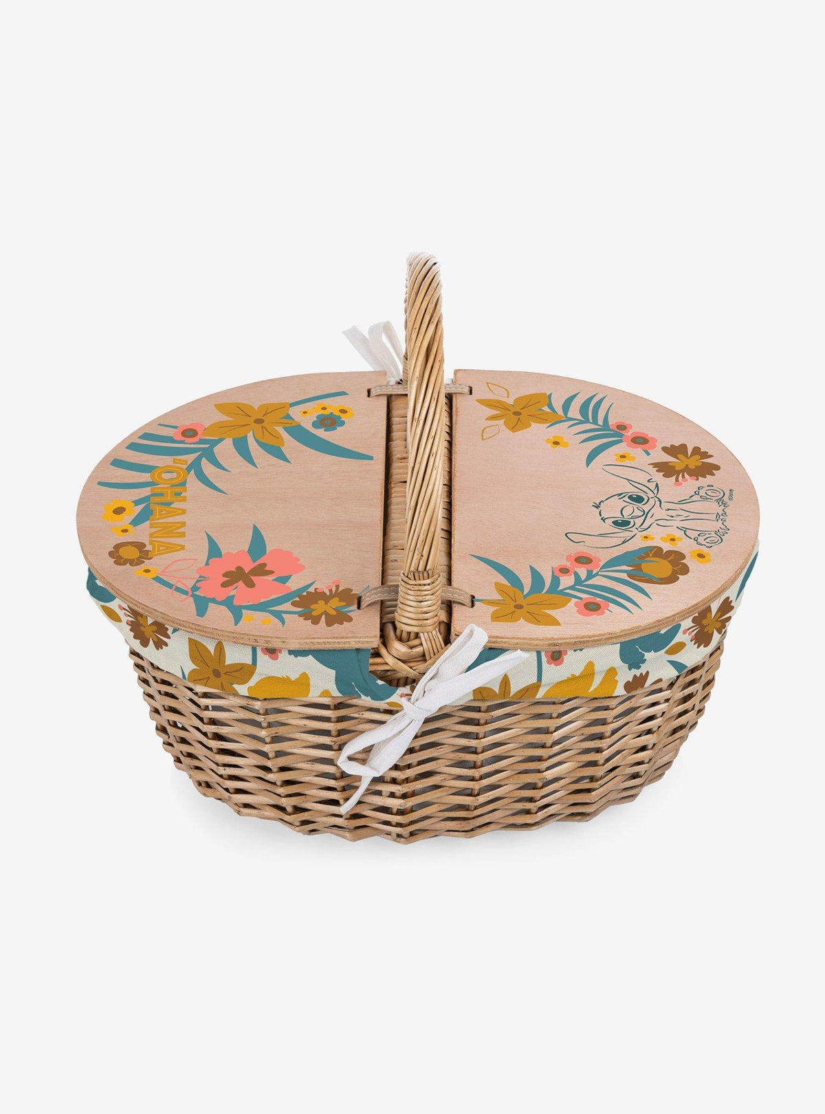 Canasta de picnic floral Disney Lilo & Stitch