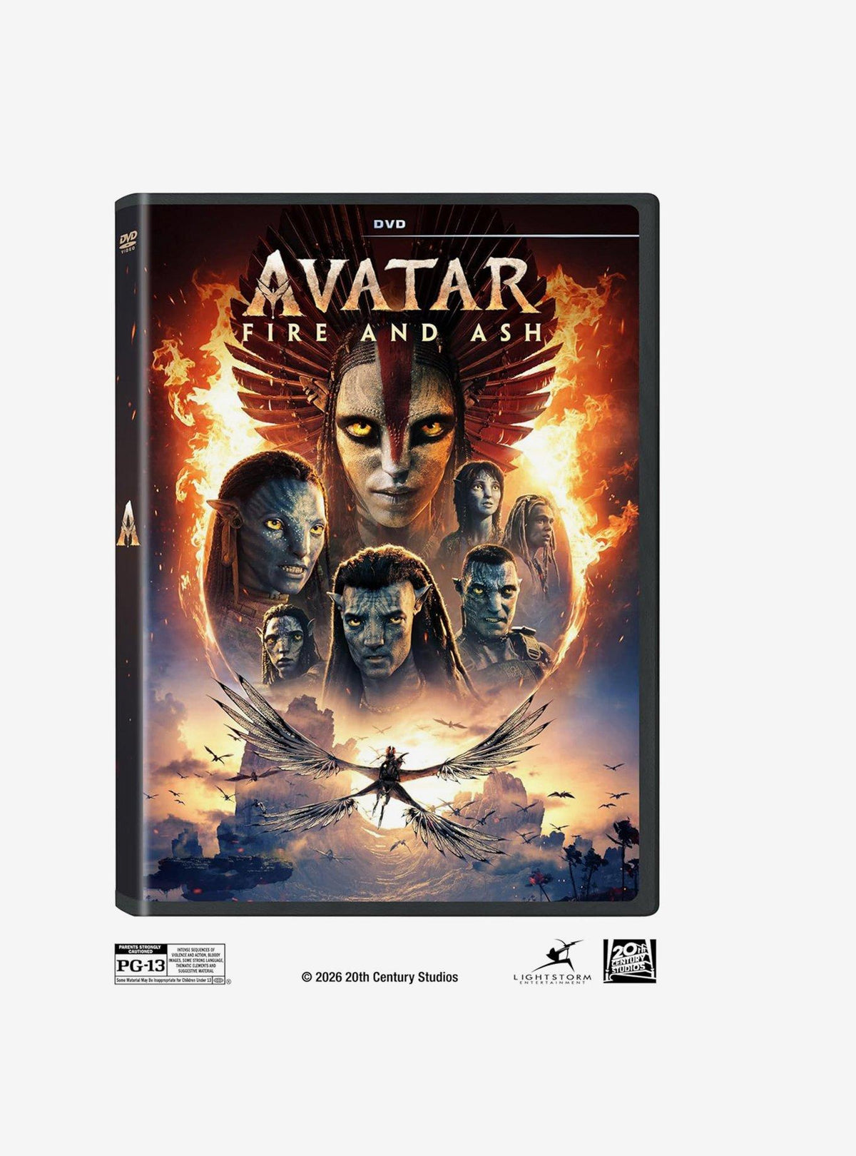 Avatar: Fuego y Ceniza DVD