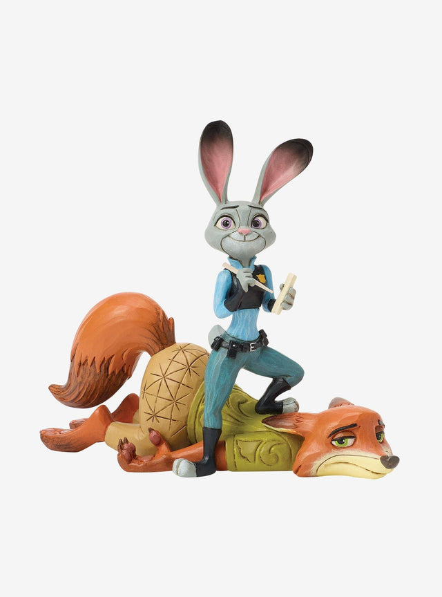 Figura Judy Hopps y Nick Wilde de Zootopia