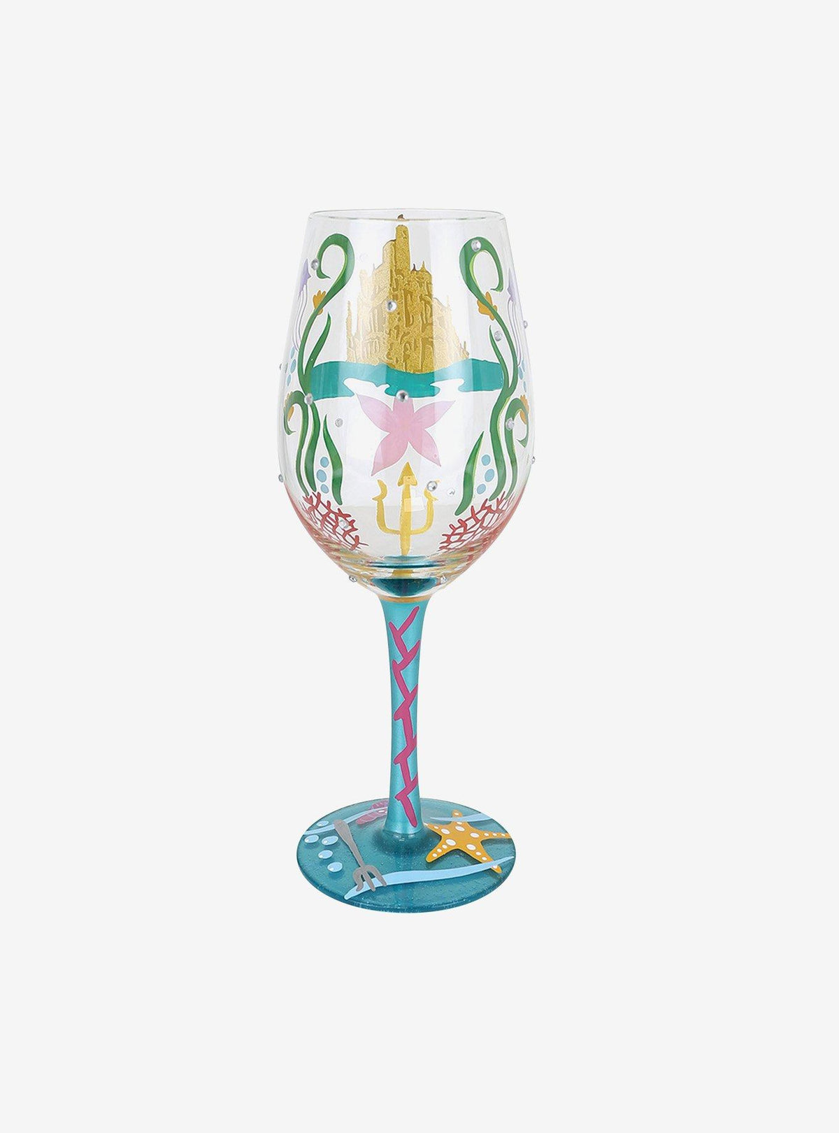 Vaso de vidrio Disney La Sirenita: Sigue tu propia ola