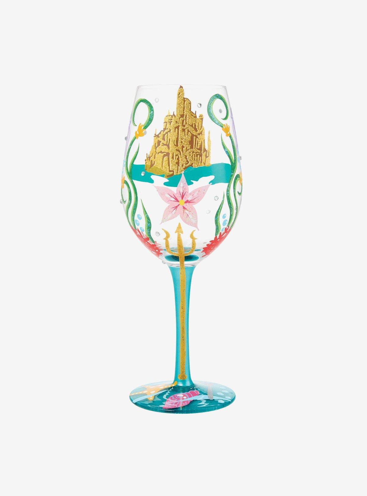 Vaso de vidrio Disney La Sirenita: Sigue tu propia ola