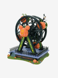 Figura Goofy en rueda de la fortuna Pumpkintown