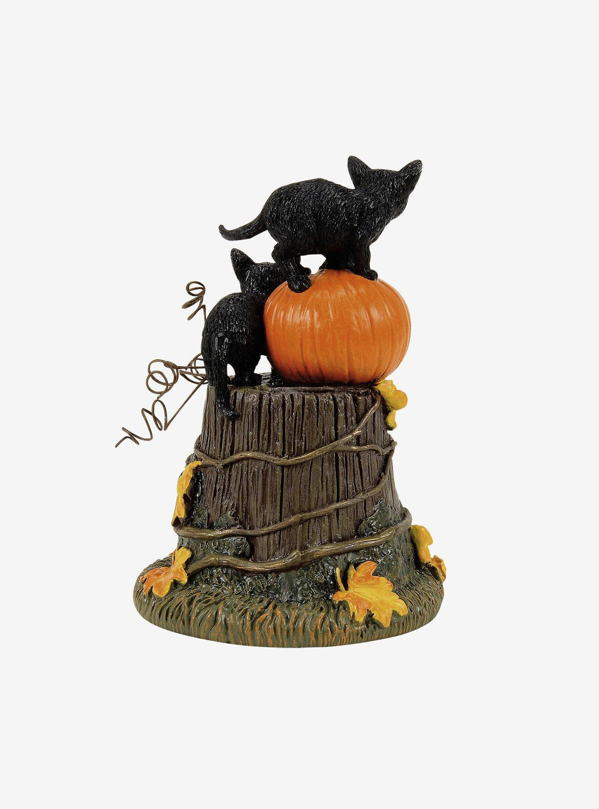 Figurita Feline Noir de Halloween Village 2026