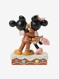 Figura navideña de Mickey y Minnie Mouse de Jim Shore