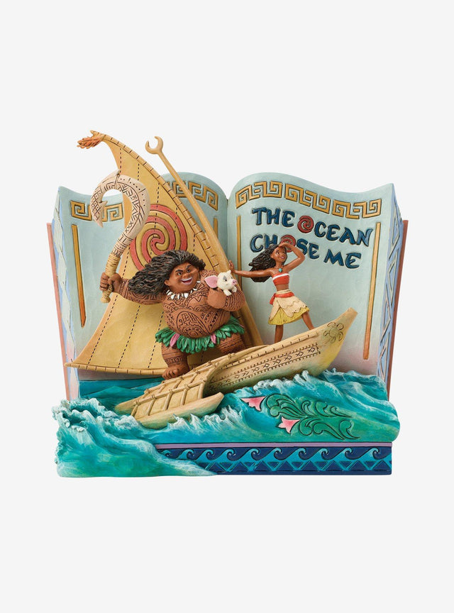Figura de Moana estilo libro de cuentos | Jim Shore