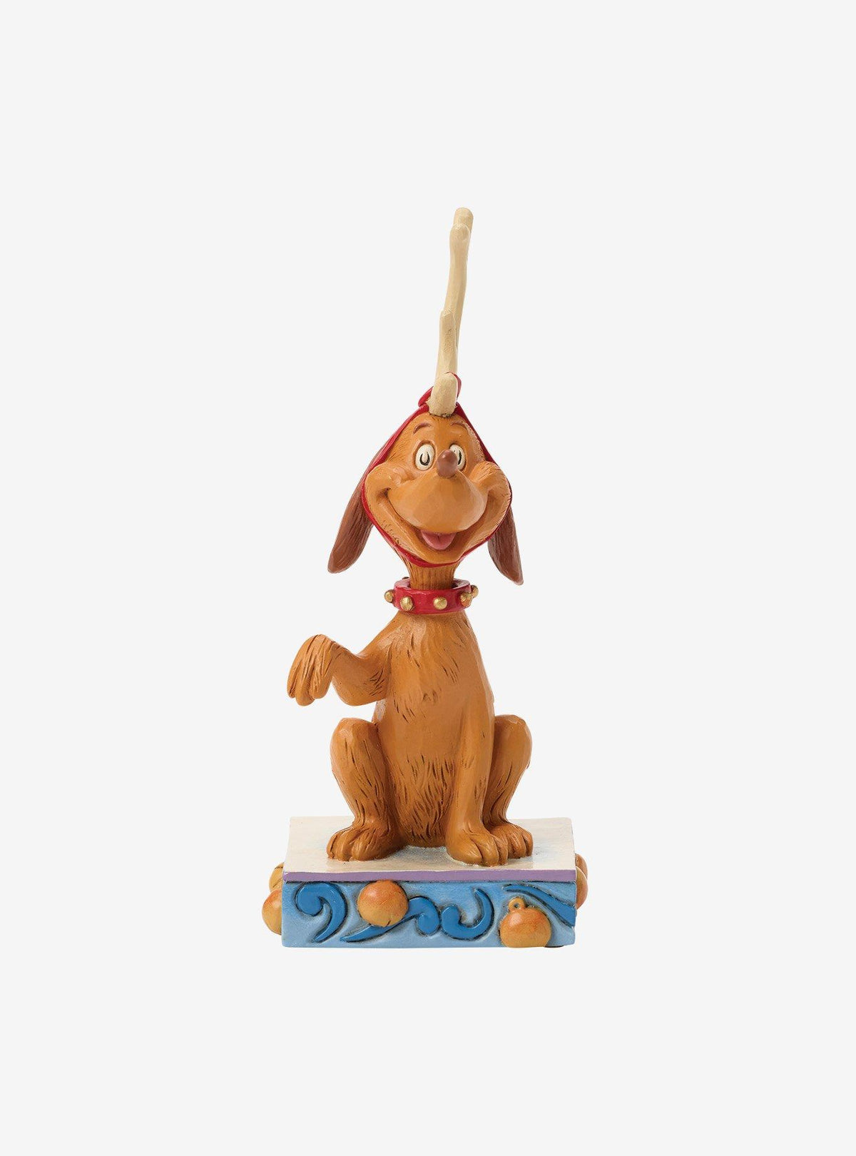 Figura de Max con cascabel en la cola