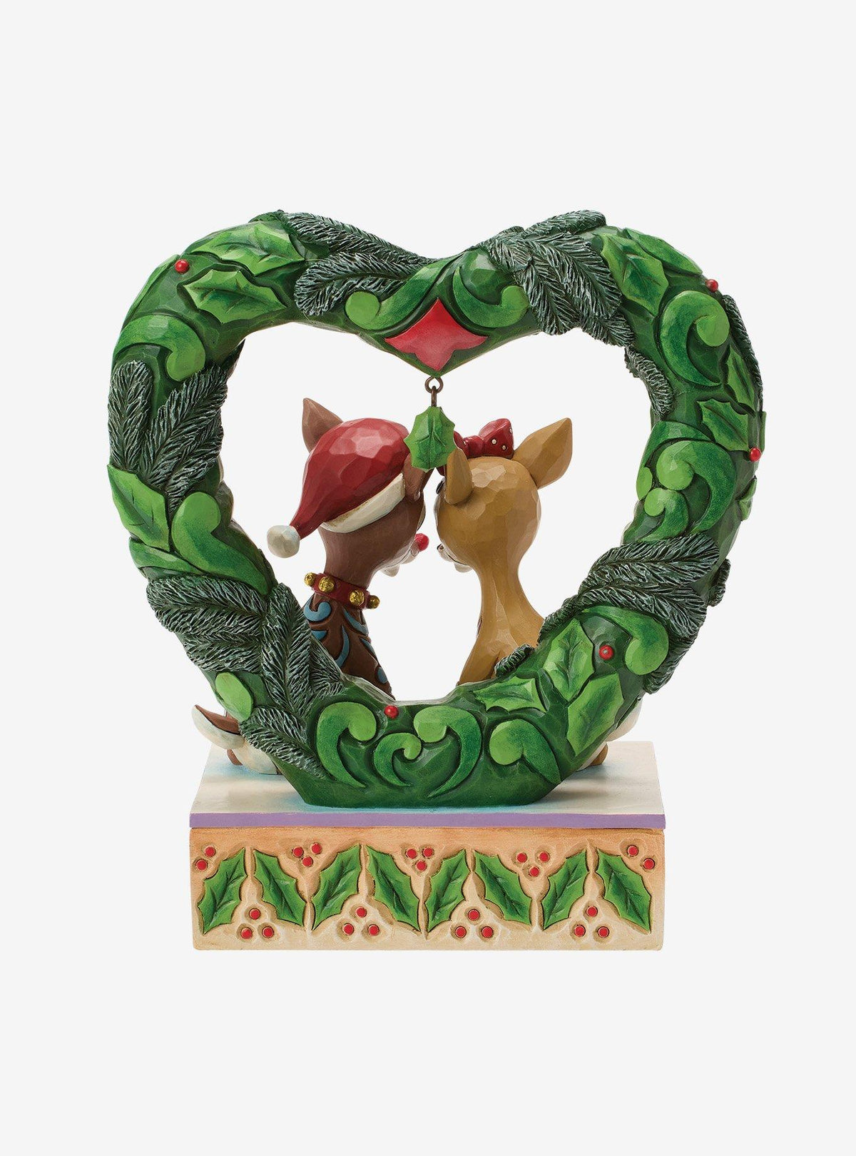 Figura de Rudolph y Clarice de Jim Shore